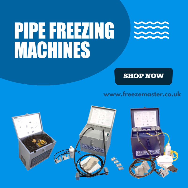 Pipe freezing machines