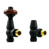 Traditional Angled Thermostatic Radiator Valves